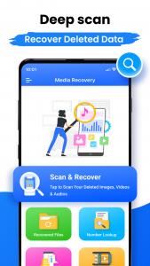 اسکرین شات 2 برنامه Photo Recovery App, Deleted
