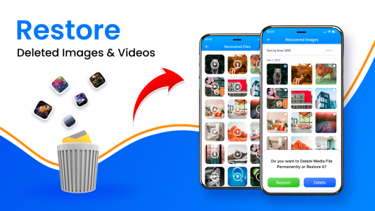 اسکرین شات 1 برنامه Photo Recovery App, Deleted
