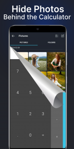 اسکرین شات برنامه Calculator Lock Hide App Photo 4