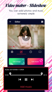 اسکرین شات برنامه Photo video maker 3