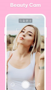 اسکرین شات 1 برنامه Sweet Beauty Camera Plus
