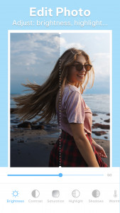 اسکرین شات 3 برنامه Sweet Beauty Camera Plus