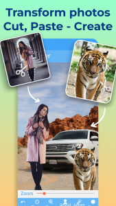 اسکرین شات 1 برنامه Cut and Paste Photos