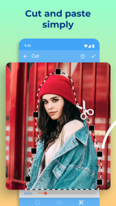 اسکرین شات 2 برنامه Cut and Paste Photos