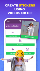 اسکرین شات برنامه Video to Sticker Maker 2