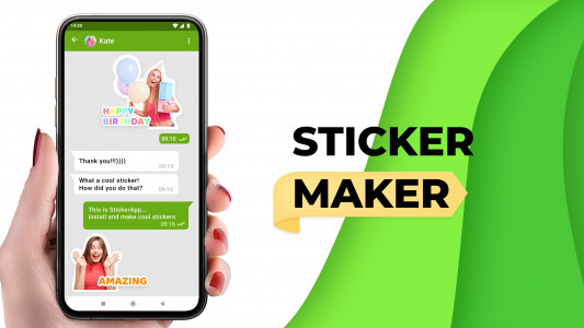 اسکرین شات برنامه Sticker Maker - WAStickers 8