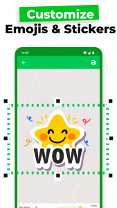 اسکرین شات 3 برنامه Sticker Maker - WAStickers