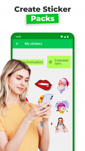 اسکرین شات برنامه Sticker Maker - WAStickers 4