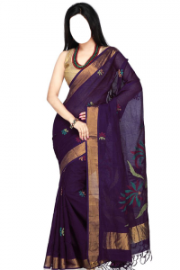 اسکرین شات 1 برنامه Cotton Saree Photo Frame