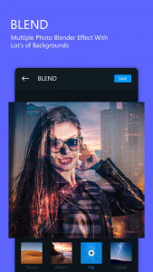 اسکرین شات 1 برنامه Blend Collage - Photo Mixer