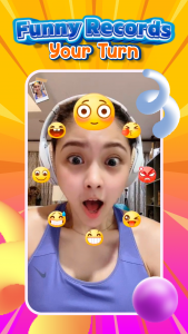 اسکرین شات برنامه Funmoji - Funny Face Filters 6