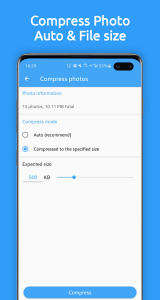 اسکرین شات 4 برنامه Photo Compressor and Resizer