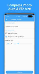 اسکرین شات برنامه Photo Compressor and Resizer 4