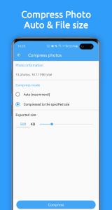 اسکرین شات 4 برنامه Photo Compressor and Resizer