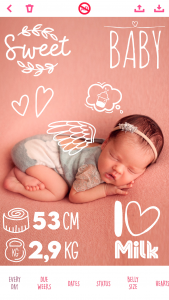 اسکرین شات 1 برنامه Pregnancy & Baby Photo Editor