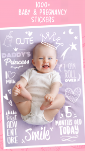 اسکرین شات 4 برنامه Pregnancy & Baby Photo Editor