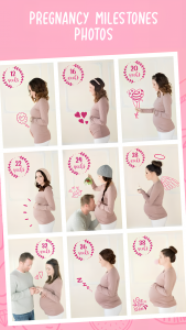 اسکرین شات برنامه Pregnancy: Baby Photo Stickers 5