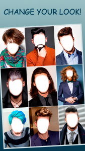 اسکرین شات 8 برنامه Boy Makeup App: Man Hairstyle