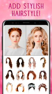 اسکرین شات 3 برنامه Wedding Hairstyle Photo Editor