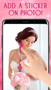 اسکرین شات 1 برنامه Wedding Hairstyle Photo Editor