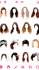 اسکرین شات 6 برنامه Wedding Hairstyle Photo Editor