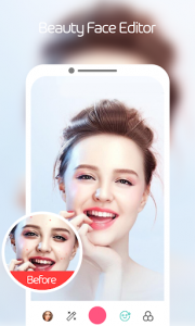 اسکرین شات برنامه Beauty Camera Plus– Sweet HD Camera Selfie Makeup 1