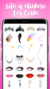 اسکرین شات 4 برنامه Beauty Plus Princess Camera