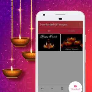 اسکرین شات برنامه Happy Diwali Gif 6