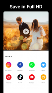 اسکرین شات 8 برنامه Music video maker