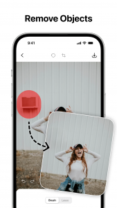 اسکرین شات 5 برنامه AI Photo Editor: BG Remover