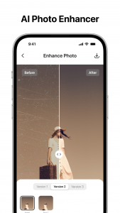 اسکرین شات 2 برنامه AI Photo Editor: BG Remover