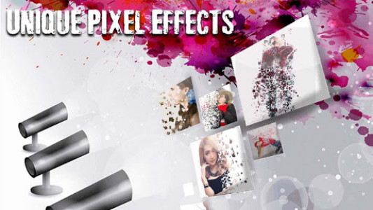 اسکرین شات برنامه Dispersion effect : Pixel Effect Photo Editor 2