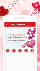 اسکرین شات برنامه Valentine's Day Gif Images 6