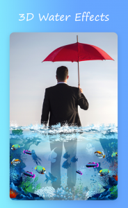 اسکرین شات برنامه 3D Water Effects Photo Editor 4