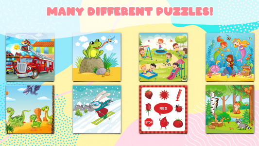اسکرین شات بازی Offline puzzles for kids 2+ 4