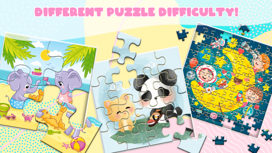 اسکرین شات 1 بازی Offline puzzles for kids 2+