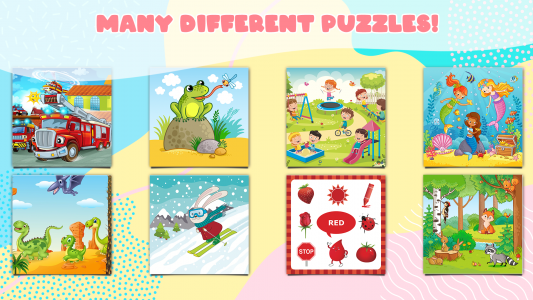 اسکرین شات 4 بازی Offline puzzles for kids 2+