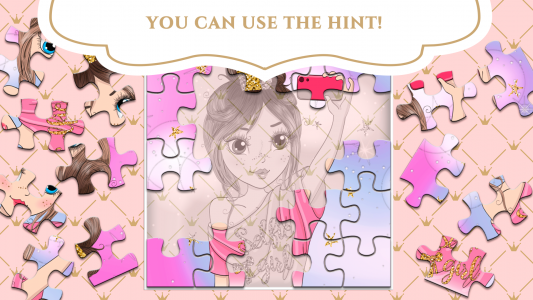 اسکرین شات بازی Princess Puzzle game for girls 6