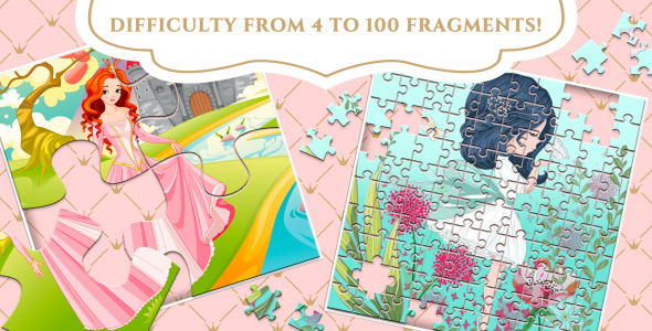 اسکرین شات 3 بازی Magic Princess Jigsaw Puzzles