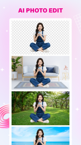اسکرین شات 1 برنامه Genie: AI Enhancer & Remover