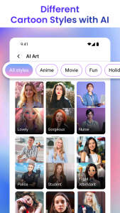 اسکرین شات 4 برنامه Pixxy: Photo Enhancer, AI Art