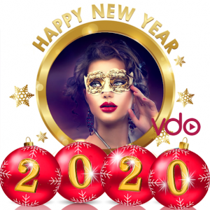 اسکرین شات برنامه New Year Video Maker 2020 8