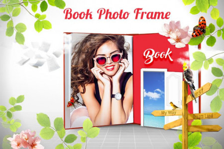اسکرین شات برنامه Book Photo Frame 5