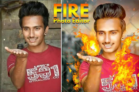 اسکرین شات برنامه Fire Photo Editor 3