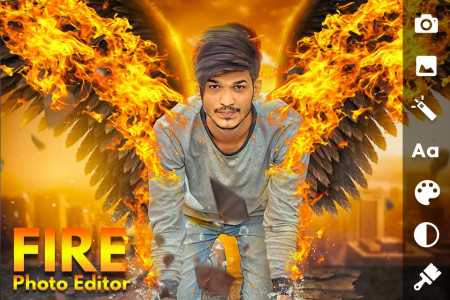 اسکرین شات برنامه Fire Photo Editor 8