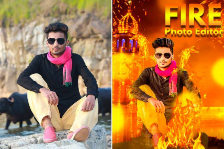 اسکرین شات برنامه Fire Photo Editor 5