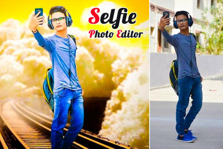 اسکرین شات برنامه Selfie Photo Editor 1