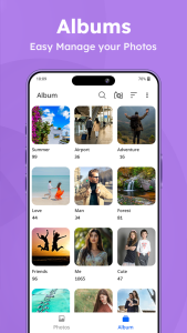 اسکرین شات 2 برنامه Gallery - Photo Gallery, Album