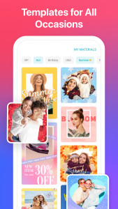 اسکرین شات برنامه PhotoGrid: Video Collage Maker 7
