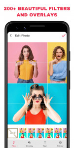 اسکرین شات 5 برنامه Grid Post - Photo Grid Maker